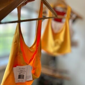 NWT Beyond Yoga Spacedye well rounded cropped halter